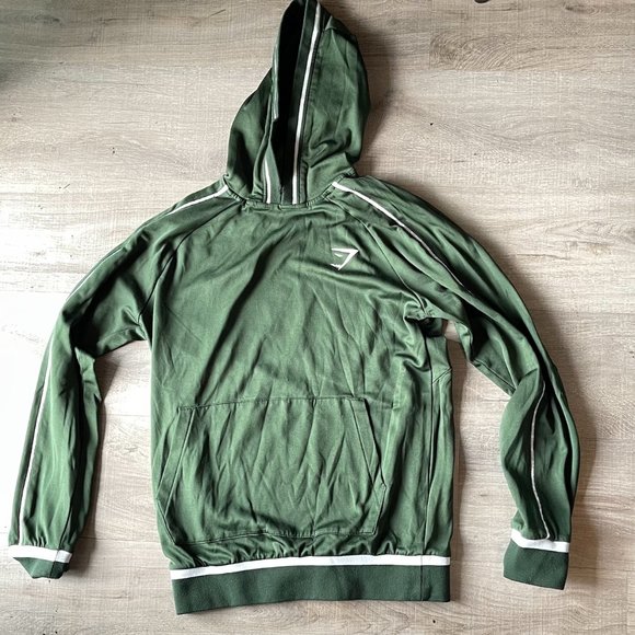 GYM SHARK RECESS HOODIE - GREEN - Picture 2 of 3